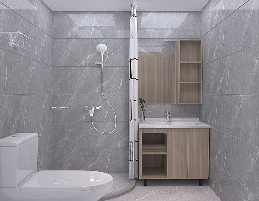 PEC Resin Fiber Panel Integrated Apartment Badrumsenhet