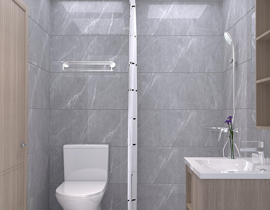 PEC Resin Fiber Panel Integrated Apartment Badrumsenhet
