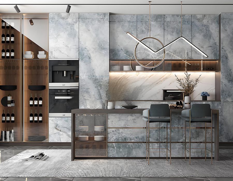 Prefab integrerat kök