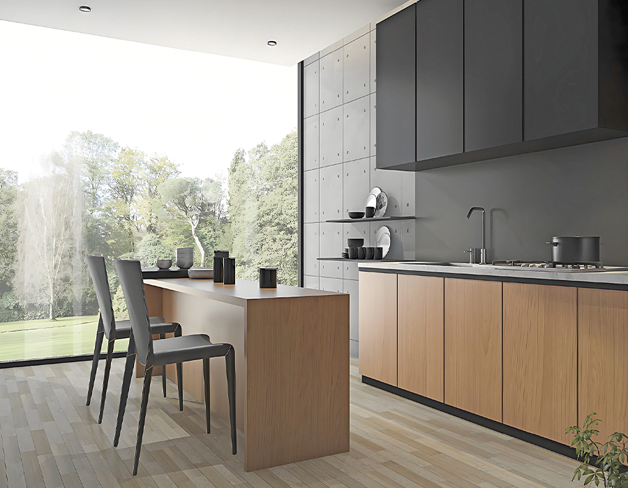 Prefab integrerat kök