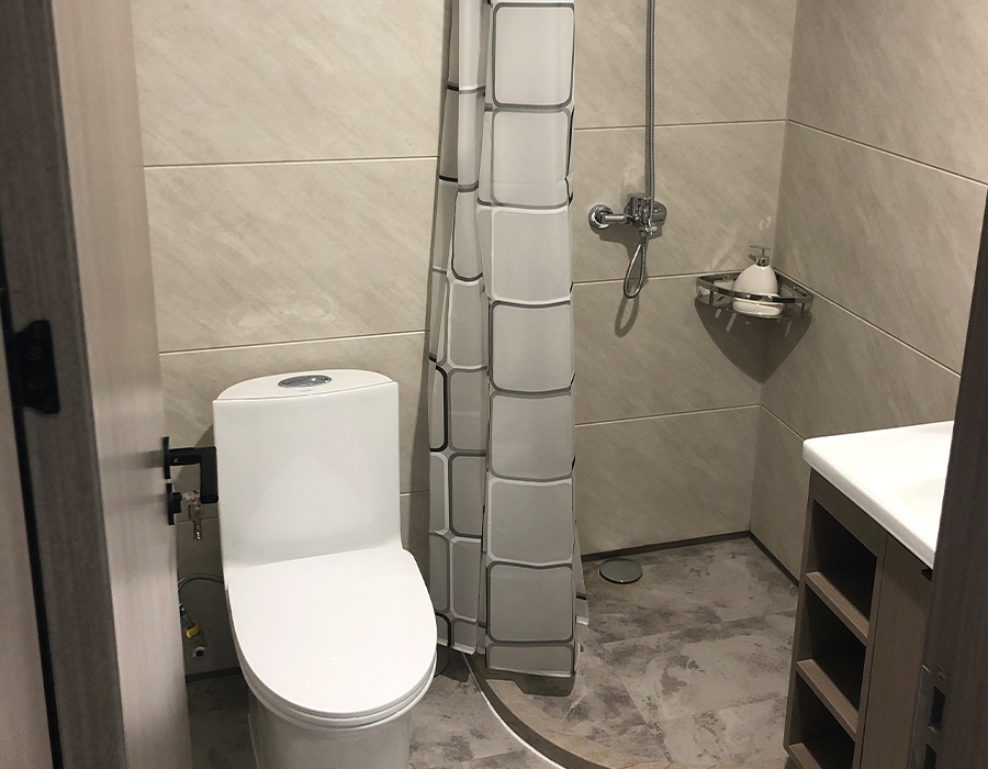PEC Wall Board Horisontell Prefabricerade modulära sanitära badrum