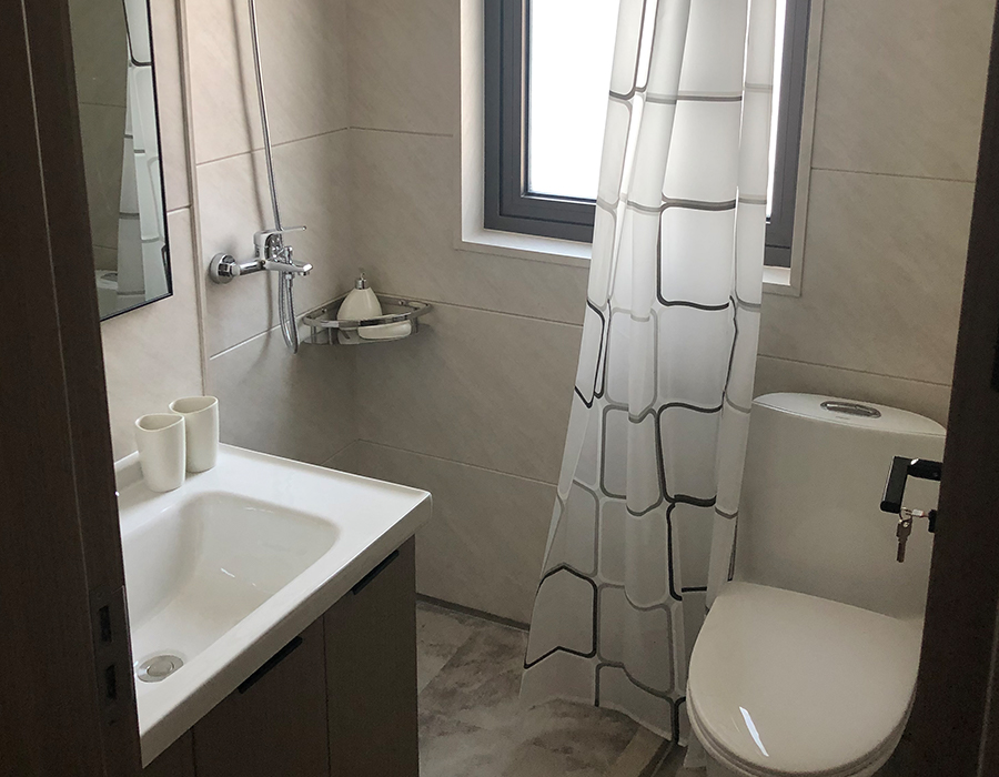 PEC Wall Board Horisontell Prefabricerade modulära sanitära badrum