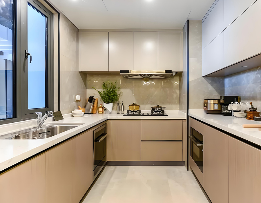 Prefab integrerat kök