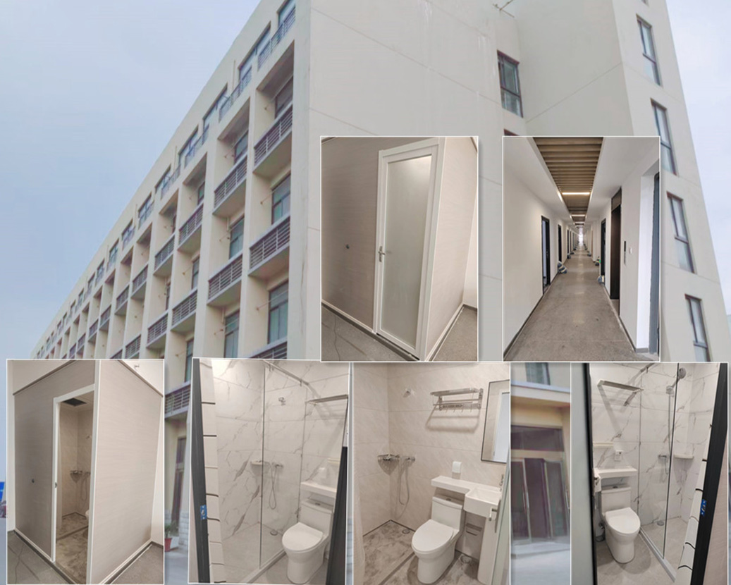 Hangzhou Qiantang Industrial Park Talent Apartment Project monterat hela badrummet